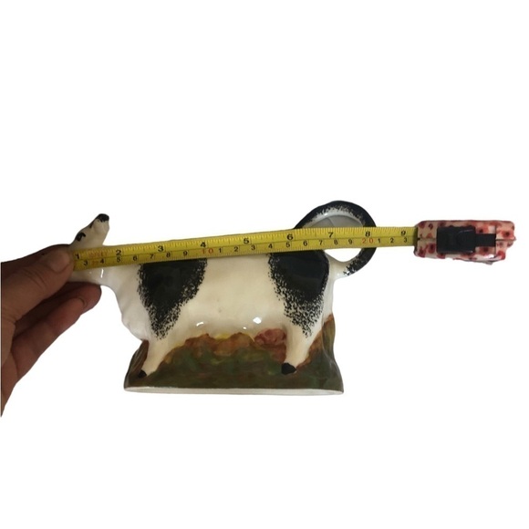 Moorland ceramic farmhouse cow creamer pitcher - Picture 7 of 8
